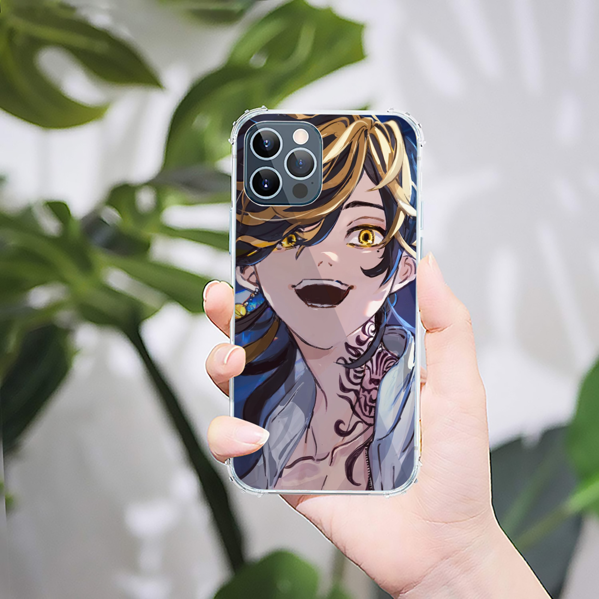 （画像用） 東京リベンジャーズ Tokyo Revengers 【iPhone 12シリーズ対応】透明スマホケース（クリアソフトケース）